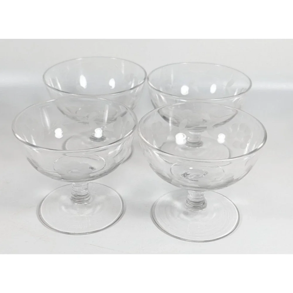 Unmarked vintage clear